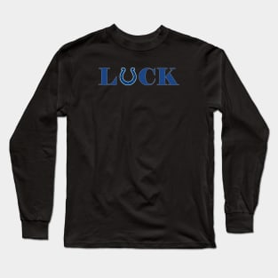 Indianapolis Colts Andrew Luck ‘Luck Logo’ Shirt Long Sleeve T-Shirt